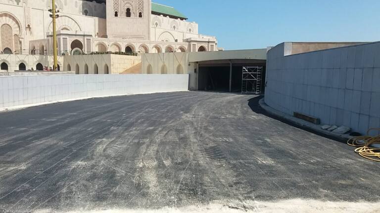 RÉAMENAGEMENT DES HAMMAS ,DES PARKINGS ET DEPENDANCES DE LA MOSQUEE HASSAN II – CASABLANCA